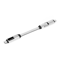 Câbles numériques de type C en temps réel LED 5A PD 100W affichage tressé chargeur rapide USB C à USB C câble de charge de données pour téléphone portable