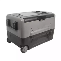 Mini réfrigérateur intelligent pour automobile 12/24v Réfrigérateur portable pour voiture avec compresseur 45L