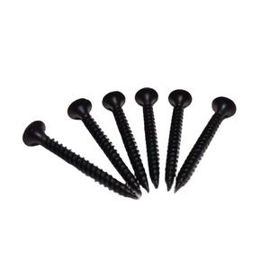 Tornillos para Paneles de Yeso Negros Métricos de Alta Calidad de 3, <span class=keywords><strong>4</strong></span> y 5 Pulgadas, Galvanizados, Clase <span class=keywords><strong>4</strong></span>, Rosca Fina - Product Image 1