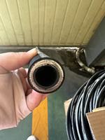 Tuyau d'air en caoutchouc industriel 5/16'' 3/8'' 1/2'' Flexible Durable Longueur personnalisable pour systèmes pneumatiques et machines
