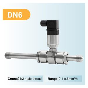 LMRXOFE Turbine <b>Flow</b> Sensor Stainless Steel 4-20mA Liquid <b>Flow</b> <b>Meter</b> For <b>Water</b> Methanol - Product Image 2