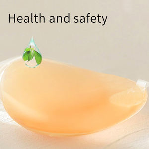 背中のないリフトプッシュアップ肌色乳房切除シリコーン乳房カップ三角形接着ブラ - Product Image 2