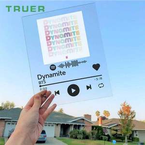 Hot Acrylic Song Acrylic Album <span class=keywords><strong>Cover</strong></span> 1,8mm 2mm 2,5mm 4mm 5mm s Song Board Impresión UV transparente <span class=keywords><strong>Acrilico</strong></span> - Product Image 4