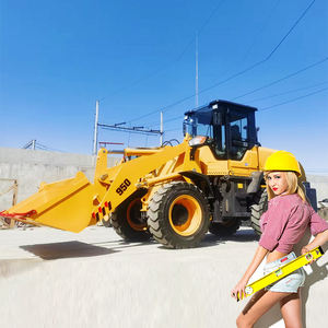 China 2500kg 936 956 Mini Carregador Cargador de ruedas Cargador frontal Cargador de cuatro ruedas con <span class=keywords><strong>accesorios</strong></span> opcionales - Product Image 2