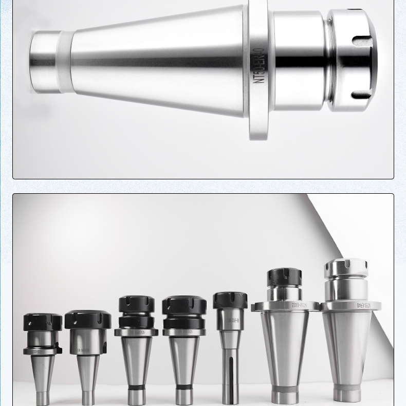 NT30-ER32 NT40-ER NT50-ER Китай CNC токарный инструмент держатель в метрическом дюйме CVD покрытие OEM настраиваемый модельный NT40-ER16-45