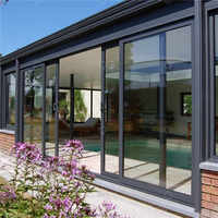 Ventana Acristalada Insonorizada CBMmart, Ventanas Abatibles de Aluminio y PVC con Rotura de Puente Térmico, Ventana Abatible con Manivela para Proyectos Comerciales