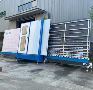 Máquina de Limpieza de Vidrio Vertical CNC YBKE con PLC y Motor de 380V 20kW, Utilizada para Equipos de Vidrio Aislante, Fácil de Operar - Product Image 3
