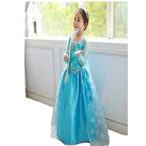 Princesse Elsa Halloween Costume robe pour petites filles enfant en bas âge reine Cosplay vêtements accessoires jasmin Moana nouvel an - Product Image 4