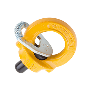 K0769 KIPP Perno de Anillo Giratorio Industrial de 360 Grados M20 de Acero Amarillo con Llave Hexagonal Negra, Perno de Elevación Forjado de Alta Resistencia - Product Image 2