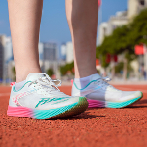 LS1056 thời trang đầy đủ duy nhất Carbon tấm đua Giày chạy Giày thoải mái chạy Sneaker - Product Image 6