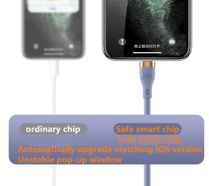 Venta al por mayor de fábrica 120W tipo C Cable de carga rápida 6A para Xiaomi tipo C Cable de carga USB - Product Image 5