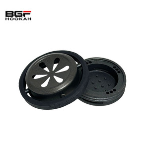 Großhandel Geschenkbox Schwarze Shisha-Kopf mit Kohlehalter Rauchspiel M-Größe Mr. Eds Shisha-Kopf-Set - Product Image 3