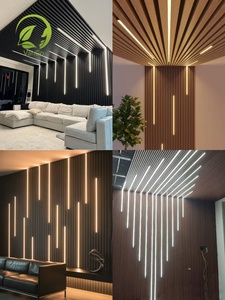 3D-панели из МДФ с черным шпонированным покрытием, съемные акустические звукопоглощающие панели для интерьера, для залов и студий - Product Image 6