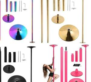 Équipement <span class=keywords><strong>de</strong></span> fitness 45mm Portable Dance <span class=keywords><strong>Striptease</strong></span> Pole Dance Pole - Product Image 3