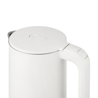 Meilleure vente de bouilloire électrique à double couche en acier inoxydable 1,7 L OEM ODM 304 avec arrêt automatique pour hôtel commercial
