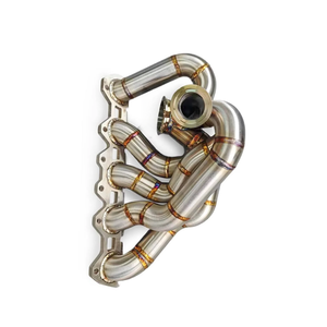 Collecteur d'échappement à haut débit pour Audi <span class=keywords><strong>TTRS</strong></span> EA855 2017-2023 Expédition directe d'usine Collecteur d'échappement isolé Amélioration de voiture de sport - Product Image 1