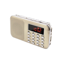 Radio FM portable Epro Pocket L218 2026 – Lecteur d'histoires et d'actualités, haut-parleur, canaux stables et colorés, scanner radio multifonction – Meilleure vente