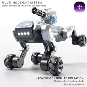 Chien robot intelligent télécommandé par IA, programmable via application, jouet éducatif pour développer les compétences, chien mecha. - Product Image 2