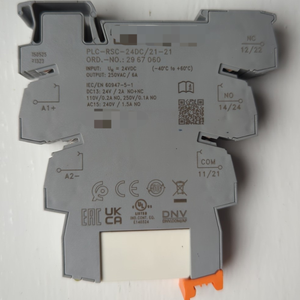 Module de contrôle de pompe PLC Plc-rsc-24dc/21/<span class=keywords><strong>pmp</strong></span>, isolation de signal pour système industriel - Product Image 2