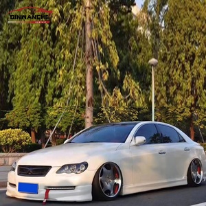 PP Material plástico Kits de carrocería de coche Labio delantero Labio trasero Faldas laterales para Toyota Mark X Reiz 2005-2009 - Product Image 3