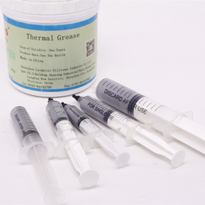 Gel thermique à haute conductivité 6,5 W/mk Gel thermique en silicone blanc pour le refroidissement du dissipateur thermique du processeur - Product Image 2