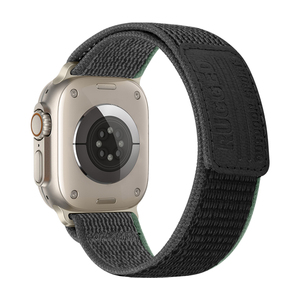 Bracelet de montre en nylon tressé Upro OEM personnalisé avec étiquette en cuir pour Apple Watch S11 10 9 Ultra 3 38-49mm - Product Image 5