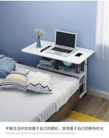 Escritorio de Computadora Ajustable en Altura para Estudiantes, Color Blanco, Superficie de Madera, Moderno, Económico, con Ruedas, Soporte para Laptop en Venta