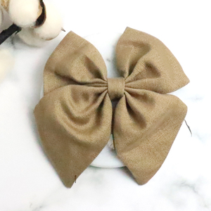 Nœuds papillon élégants et luxueux en coton et lin pour chien, réglables – Nœuds papillon personnalisés pour chien, accessoire pour animaux de compagnie - Product Image 4