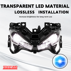 Conjunto de Faros LED Aptos para Motocicletas Yamaha <span class=keywords><strong>TMAX</strong></span> 560/530 2017-2021 - Desmontables y Mejorables - Product Image 5