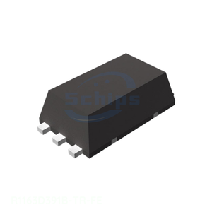 ชิ้นส่วนอิเล็กทรอนิกส์แท้ ชิ้นส่วนจัดการพลังงาน (PMIC) รุ่น R1163D391B-TR-FE 6 SMD, แบบสายแบน - Product Image 1