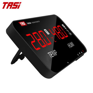 Tasi Ta623a Digitaal Aan De Muur Gemonteerde Thermo Hygrometer Grote Led Temp Vochtigheidsbord 220V 1 Jaar Garantie - Product Image 2