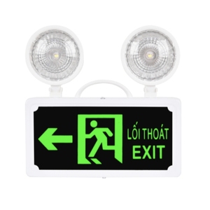 Chuyên nghiệp hai đầu cháy <span class=keywords><strong>Exit</strong></span> dấu hiệu kết hợp loại Wall Mount trong nhà LED khẩn cấp ánh sáng chiếu sáng khẩn cấp ATEX - Product Image 3