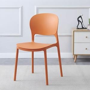 Silla de <span class=keywords><strong>Polipropileno</strong></span> Apilable de <span class=keywords><strong>Diseño</strong></span> Simple y Moderno para el Hogar, Venta al por Mayor - Product Image 6