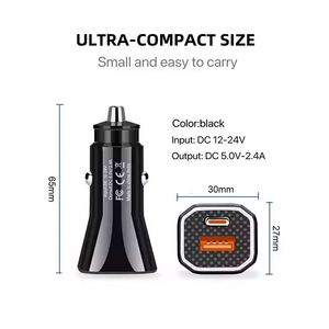 Vente chaude PD 20W charge rapide <span class=keywords><strong>USB</strong></span> <span class=keywords><strong>C</strong></span> <span class=keywords><strong>chargeur</strong></span> de voiture 5V3A <span class=keywords><strong>chargeur</strong></span> <span class=keywords><strong>USB</strong></span> électrique pour tous les téléphones mobiles, y compris pour <span class=keywords><strong>iPhone</strong></span> 9V2A - Product Image 5