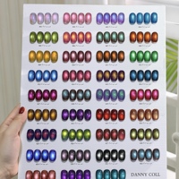ZRKGEL Danny Coll Nouvelle Collection Automne Gel 35 Couleurs Vernis à Ongles Effet Œil de Chat Sans TPO HEMA Marque Privée Vente en Gros Kit Longue Durée