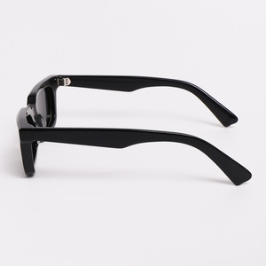 Lunettes de soleil polarisées carrées en acétate UV400, monture fine, style vintage 2025, personnalisables avec logo, pour hommes et femmes - Product Image 6