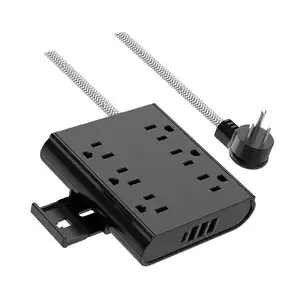 OSWELL power outlet extension extension adapter wall tap ac socket surge USB power strip extention lead