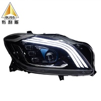 Upgrade Lampu Depan Mobil Terbaru Racing Parts Cars BQD04 Lampu Depan Retrofit LED untuk Mobil Mercedes-Benz W166 2012-2015