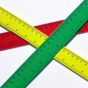 Reglas de Plástico del Fabricante con Buen Precio para el Mercado Africano, 30 cm, Artículos Escolares de Colores para Dibujo de Estudiantes, Papelería - Product Image 4