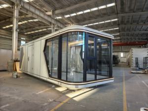 Serre Capsule Spatiale Respirante de 9,5 m avec Panneaux Sandwich pour Usage Domestique et Application en Dortoir - Product Image 2