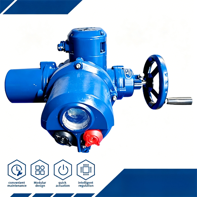 Remote Multi-turn Electric Valve Actuators Remote DC4-20mA signal Auxiliary Torque Switches Power Plant Water Treatment