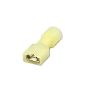 Borne isolée à déconnexion rapide électrique mâle femelle fil bêche à bêche connecteur Nylon PVC lame fil borne à sertir