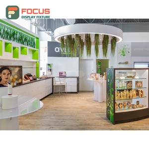 Meuble de présentation cosmétique sur mesure en verre trempé pour magasin, mobilier commercial et design d'intérieur - Product Image 2