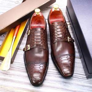 Zapatos de Cuero Formales y Casuales para Hombre, de Alta Gama, Última Versión Mejorada, de Alta Calidad, con Punta Cuadrada, Ligeros, para Otoño - Product Image 1
