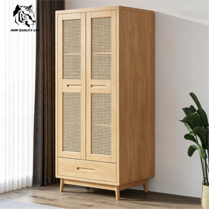 Armario de madera para dormitorio, diseño nuevo, almacenamiento, precio de fábrica, logotipo personalizado, gran stock, listo para enviar - Product Image 3