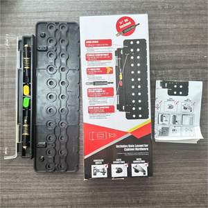 Morsetto per Ferramenta da Mobile, Utensile di Posizionamento per Foratura a Foro Dritto, Morsetto per Perni di Scaffali, Strumento di Posizionamento per <span class=keywords><strong>Falegnameria</strong></span> - Product Image 1