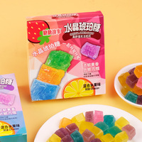 Bonbons fruités à l'ambre |   Friandise artisanale en cristal de diamant, sonore et réactive, pour filles, très populaire sur internet