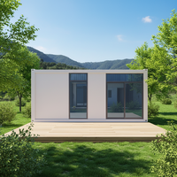 Maisons conteneurs modulaires préfabriquées en kit 10ft 20ft 40ft – Habitation de luxe portable, chambre moderne et usage hôtelier