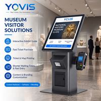 Terminal de paiement en libre-service intelligent pour magasin de détail, avec module de paiement et imprimante personnalisés pour un service client en autonomie