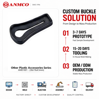 Plastic Accessory Model AM81001 with Functional Design for B2B Accessory Assemblies, Custom Color and Logo OEM Supply